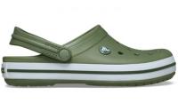 Клоги CROCS Crocband зеленый 11016-3BX