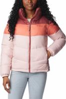 Куртка женская Columbia Puffect™ Color Blocked Jacket розовый, персиковый, кирпичный 1955101-626