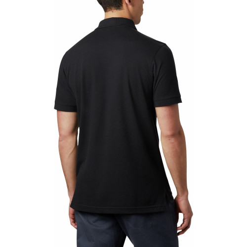 Рубашка-поло мужская Columbia Cascade Range™ Solid Polo черный