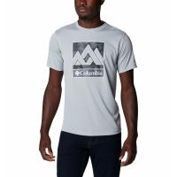 Футболка мужская Columbia Zero Rules™ Short Sleeve Shirt светло-серый