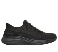 Кроссовки женские Skechers Slip-ins: Contour Foam - Cozy Fit черный 150404-BBK