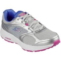 Кроссовки женские для бега Skechers GO RUN CONSISTENT серебристый/фиолетовый