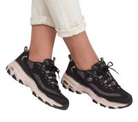 Кроссовки женские Skechers D'Lites - Chrome Wave черный 150873-BKRG