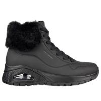 Ботинки женские Skechers UNO RUGGED - FALL AIR черный 167274-BBK