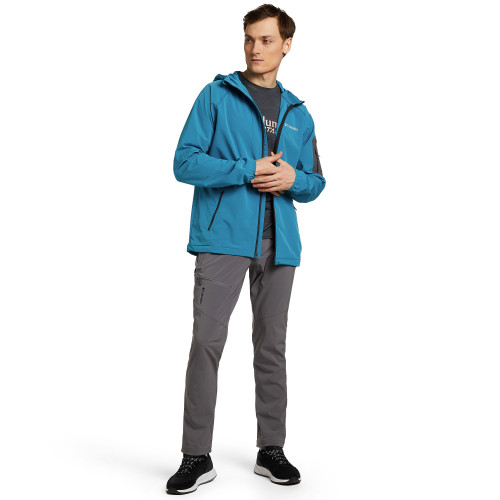 Куртка софт-шелл мужская Columbia Tall Heights™ Hooded Softshell синий