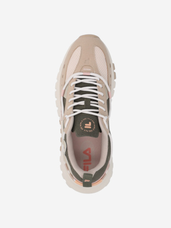 Кроссовки женские FILA CHROME 2.0 W бежевый/зеленый 126121-CU