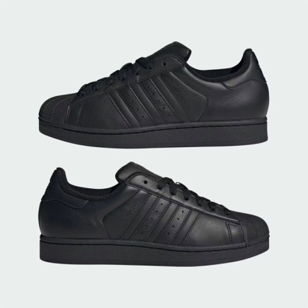 Кроссовки унисекс ADIDAS SUPERSTAR II черный JI0081