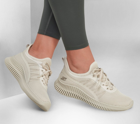 Кроссовки женские Skechers Bobs Geo-New Aesthetics бежевый 117417-TPE