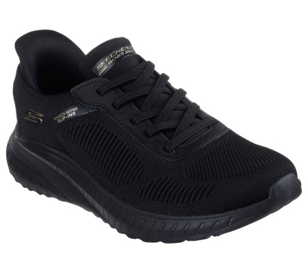 Кроссовки женские Skechers BOBS SQUAD CHAOS-CURRENT MUSE черный 117497-BBK