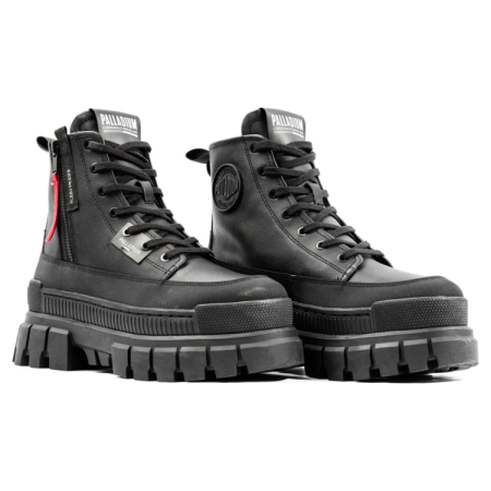Ботинки женские Palladium REVOLT BOOT ZIP LTH черный 98859-001