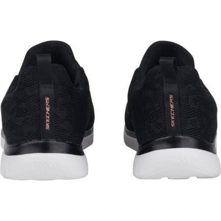 Кроссовки женские Skechers Summits Leopard Spot черный 149037-BKRG