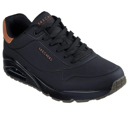 Кроссовки мужские Skechers UNO - Suited On Air черный 183004-BBK