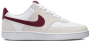Кроссовки женские Nike Court Vision Low белый/красный FQ7628-100
