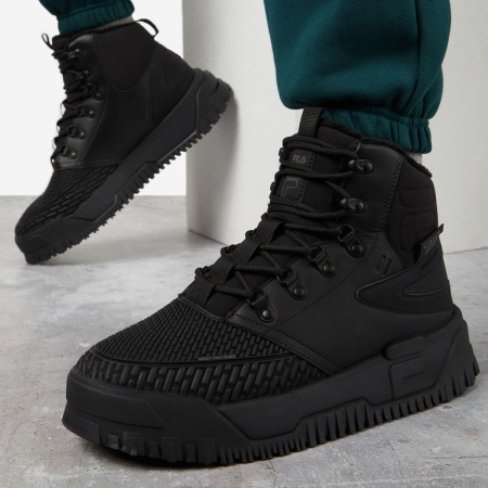 Кроссовки мужские утепленные FILA POWDER черный 122373-99