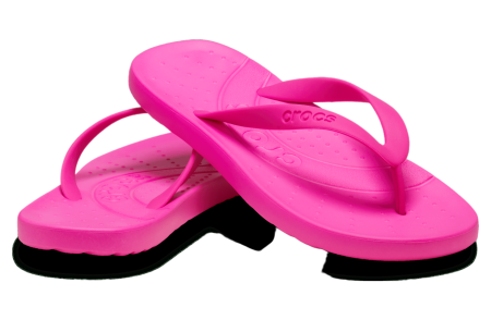 Шлепанцы Crocs Flip розовый 210089-6TW