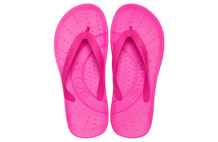 Шлепанцы Crocs Flip розовый 210089-6TW