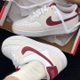 Кроссовки женские Nike Court Vision Low белый/красный FQ7628-100