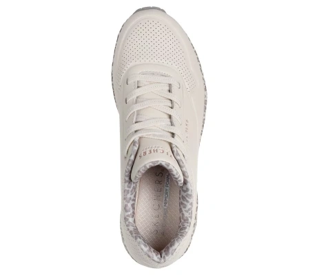 Кроссовки женские Skechers UNO - SAFARI TIME белый 155412-WHLD