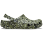 Клоги CROCS Classic Confetti Clog зеленый 212462-3TC