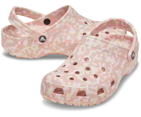Клоги CROCS Classic Confetti Clog розовый 212462-7AJ