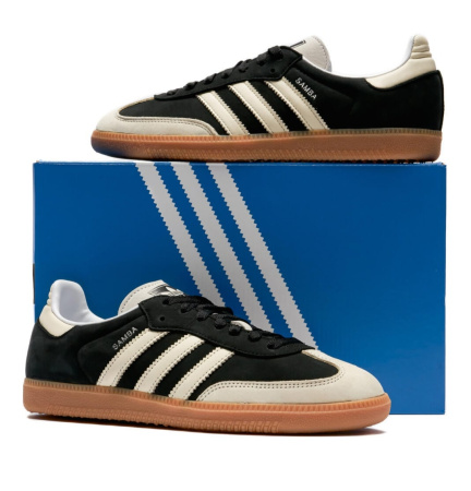 Кроссовки женские ADIDAS SAMBA OG W черный IE5836