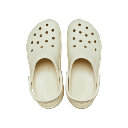 Клоги Crocs Classic Platform Clog бежевый 206750-2Y2