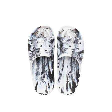 Шлепанцы CROCS Saturday Marbled Slide M черный 213299-066