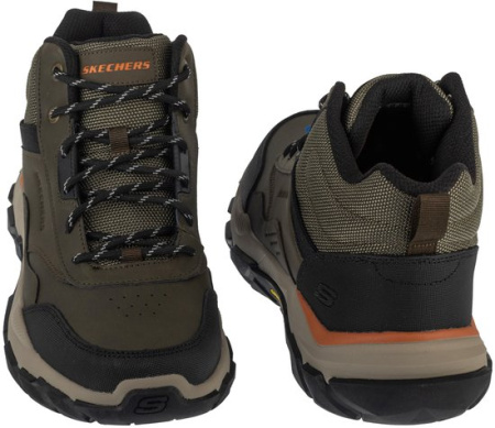 Ботинки мужские Skechers SANTORO-HOPKINS оливковый 205587-OLV
