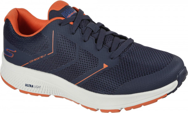 Кроссовки мужские для бега и тренировок Skechers GO RUN CONSISTENT синий\оранжевый