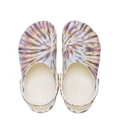 Клоги CROCS Classic Tie Dye Clog серый 211937-0PZ