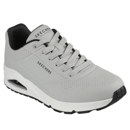 Кроссовки мужские Skechers Uno-Stand On Air серый 52458-LGBK