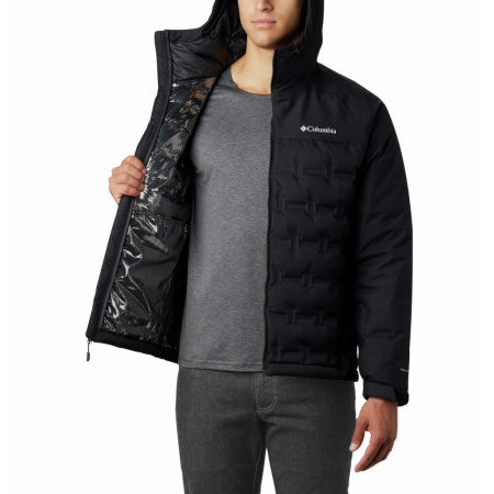 Куртка мужская Columbia Grand Trek™ III Down Hooded Jacket черный 2086111-010