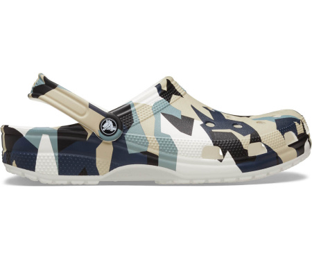 Клоги Crocs Classic Geo Camo Clog мультицвет 211009-94S