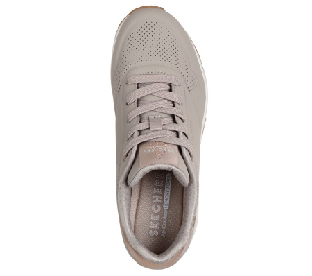 Кроссовки женские Skechers UNO - GOLDEN AIR коричневый 177094-TPE