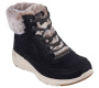 Ботинки женские Skechers GLACIAL ULTRA - MOUNTAIN MUSE черный 144199-BLK