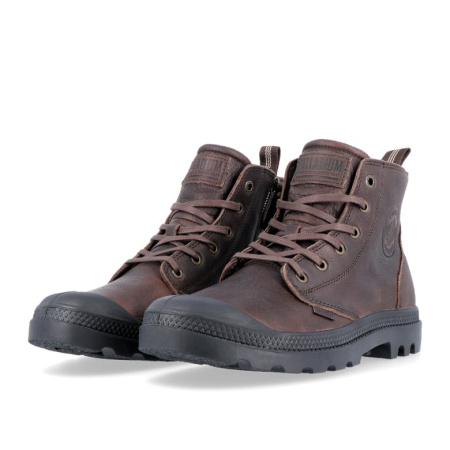 Ботинки мужские Palladium PAMPA HI ZIP LTH ESS Bison 76888-248