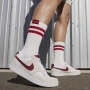 Кроссовки женские Nike Court Vision Low белый/красный FQ7628-100