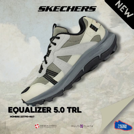Кроссовки мужские Skechers EQUALIZER 5.0 TRAIL - SOLIX C бежевый 237790-NAT