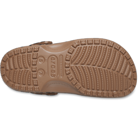 Клоги CROCS Classic Animal Clog коричневый 211800-2LD