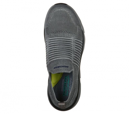 Слипоны мужские Skechers DELMONT серый