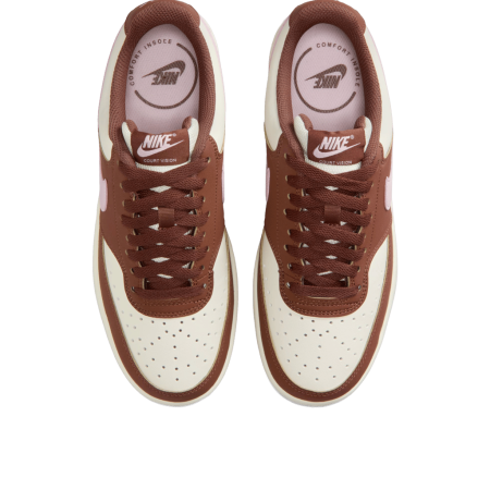 Кроссовки женские NIKE W COURT VISION LO P NBK коричневый IM1652-004