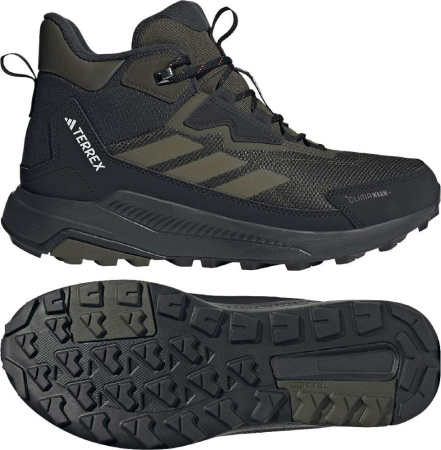 Кроссовки мужские ADIDAS TERREX ANYLANDER CLIMAWARM + оливковый JQ9952