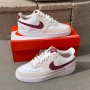 Кроссовки женские Nike Court Vision Low белый/красный FQ7628-100