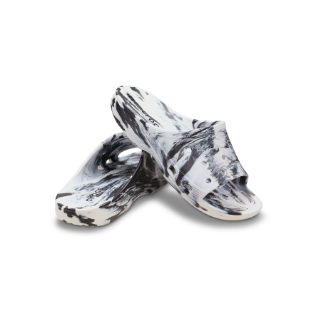 Шлепанцы CROCS Saturday Marbled Slide M черный 213299-066
