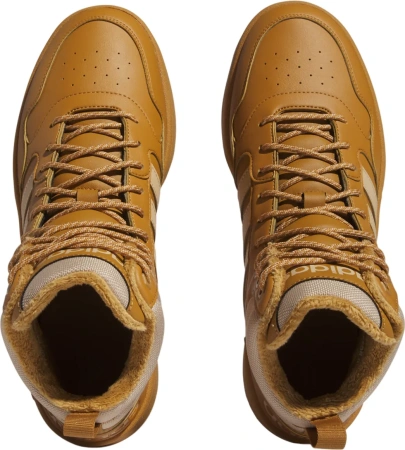 Кроссовки мужские ADIDAS HOOPS 3,0 MID WTR коричневый IF2636