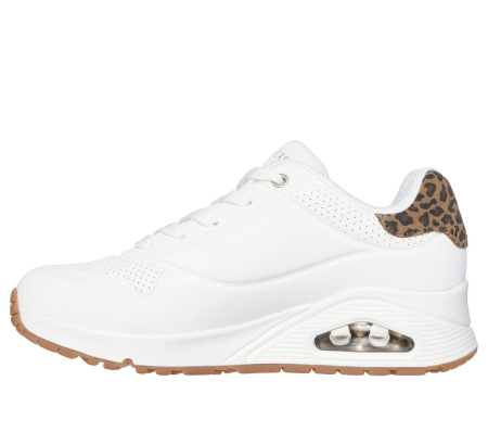 Кроссовки женские Skechers UNO-JUNGLE NITE белый 177093-WHLD