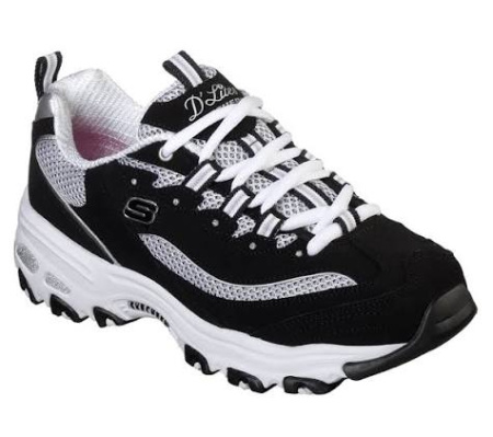 Кроссовки женские Skechers D'Lites - Roam Around черный 13150-BKW