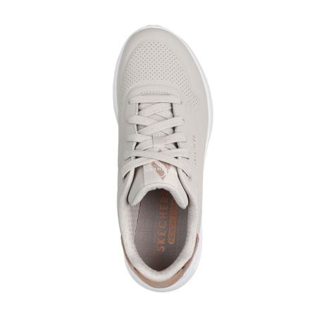Кроссовки женские Skechers UNO LITE - SHIMMER ALONG бежевый 177291-NAT