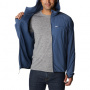 Куртка ветрозащитная мужская софт-шелл Columbia Garside™ II Hoodie синий