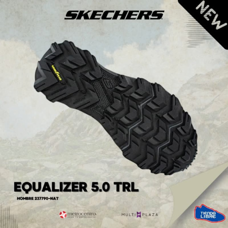 Кроссовки мужские Skechers EQUALIZER 5.0 TRAIL - SOLIX C бежевый 237790-NAT